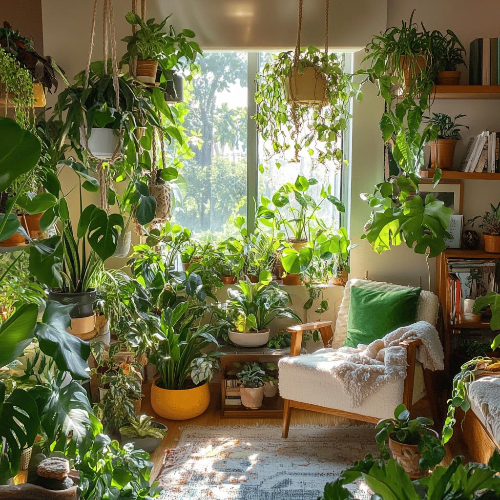 Urban Jungle: 35 Green Ideas on How to Use This Trend 8 35 Ideias para Criar a Sua Urban Jungle em Casa